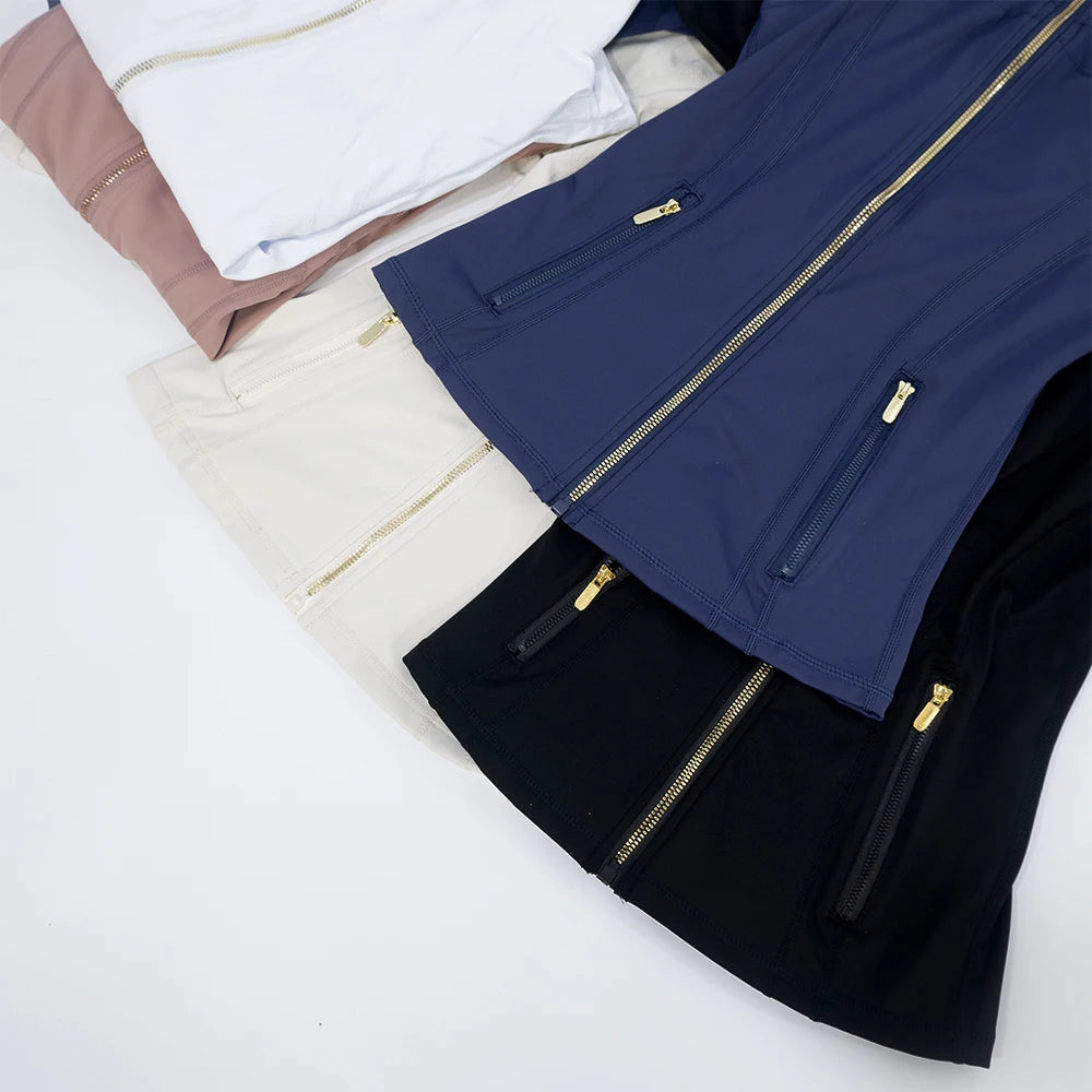 A&A ProFlexi Gold Zip Detail Jacket