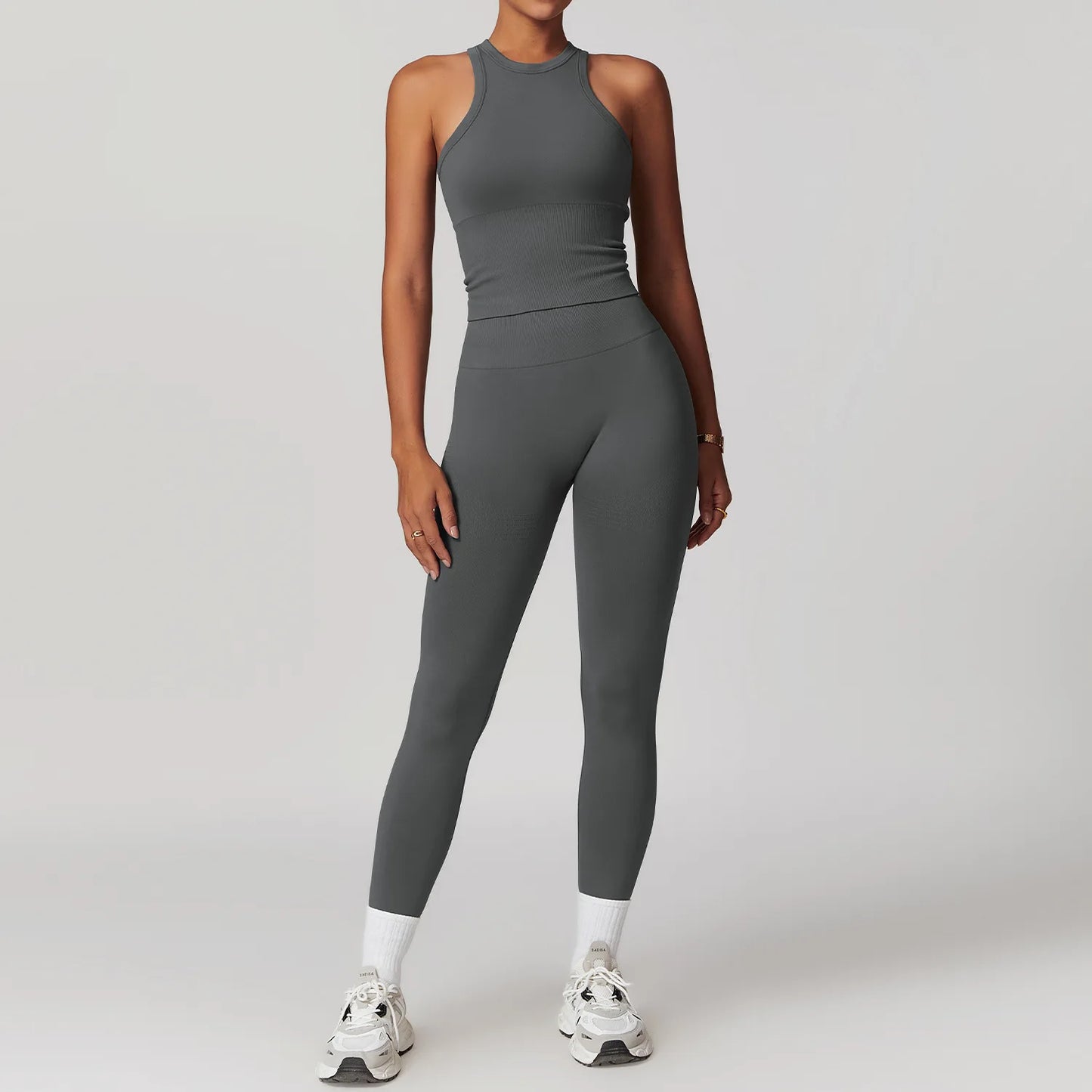 Ensemble haut de course et leggings Scrunch A&A ProSculpt