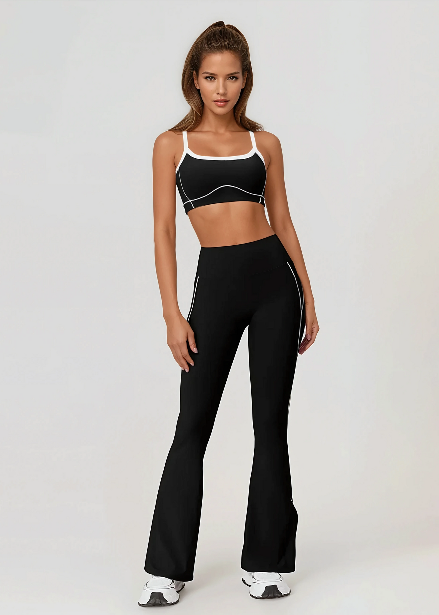 Ensemble legging évasé et soutien-gorge de sport A&A ProSculpt