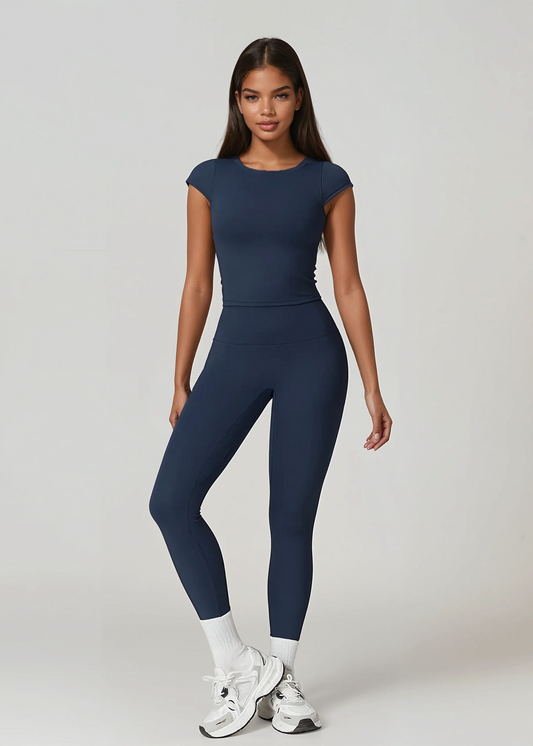 A&A Flexi Cap Sleeve Top & Leggings Set