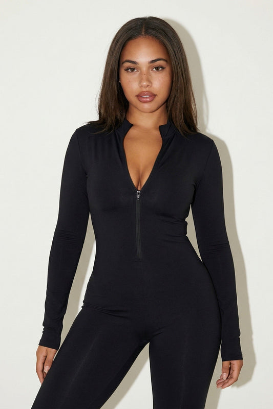 A&A Flexi Zip Up Jumpsuit