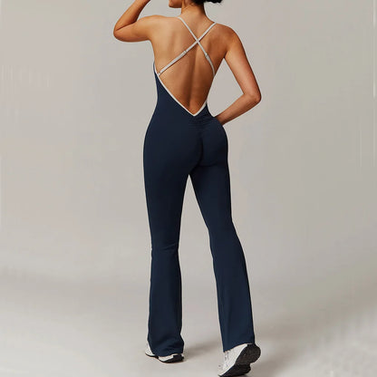 A&A Flexi Color Block Jumpsuit