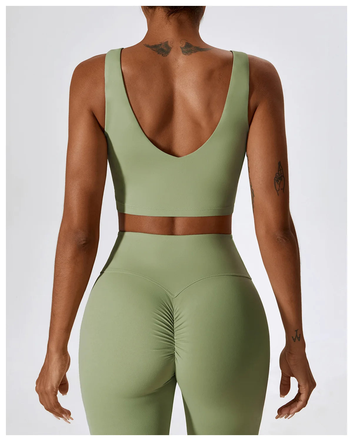 A&A Flexi Leggings & Halter Cami Top Set