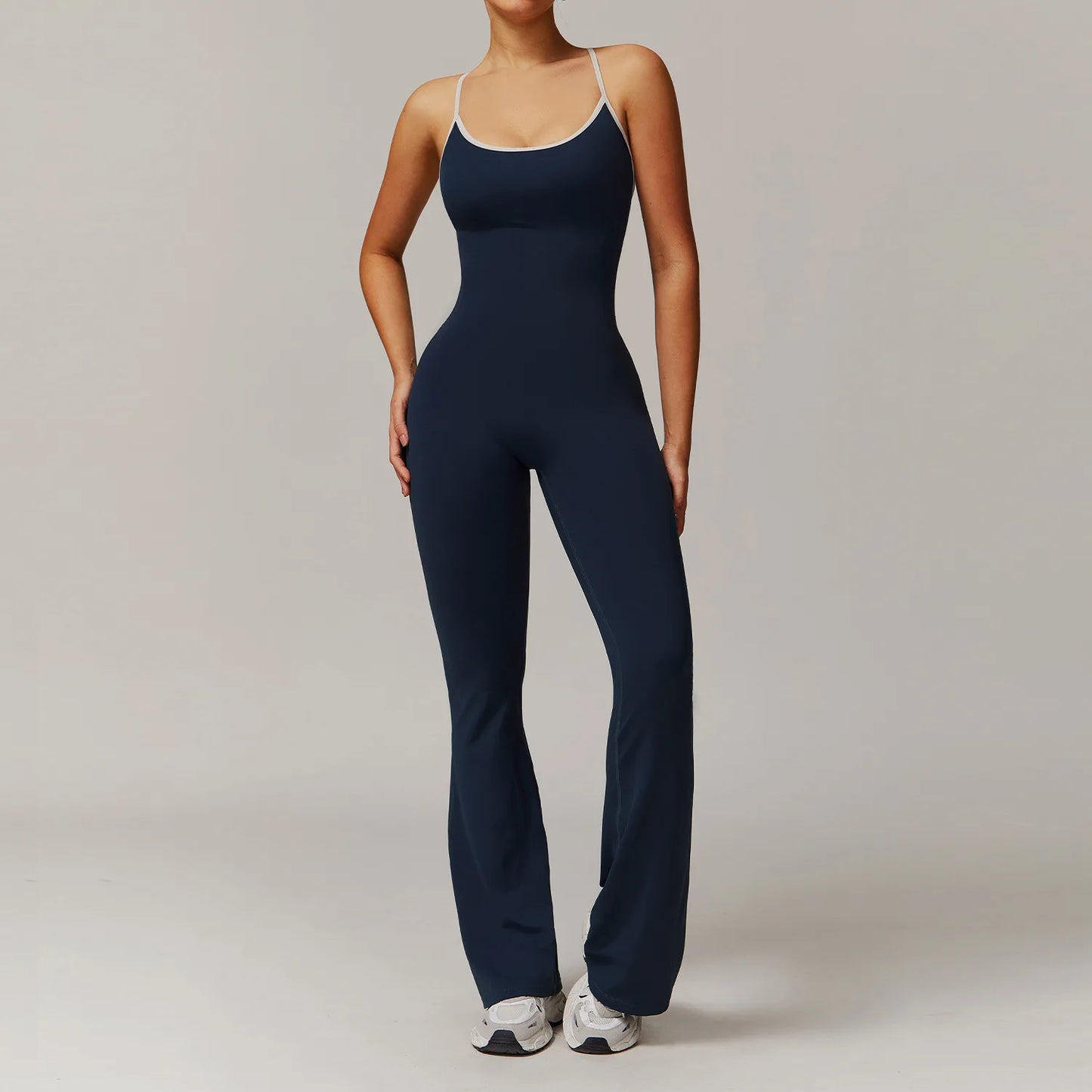 A&A Flexi Color Block Jumpsuit