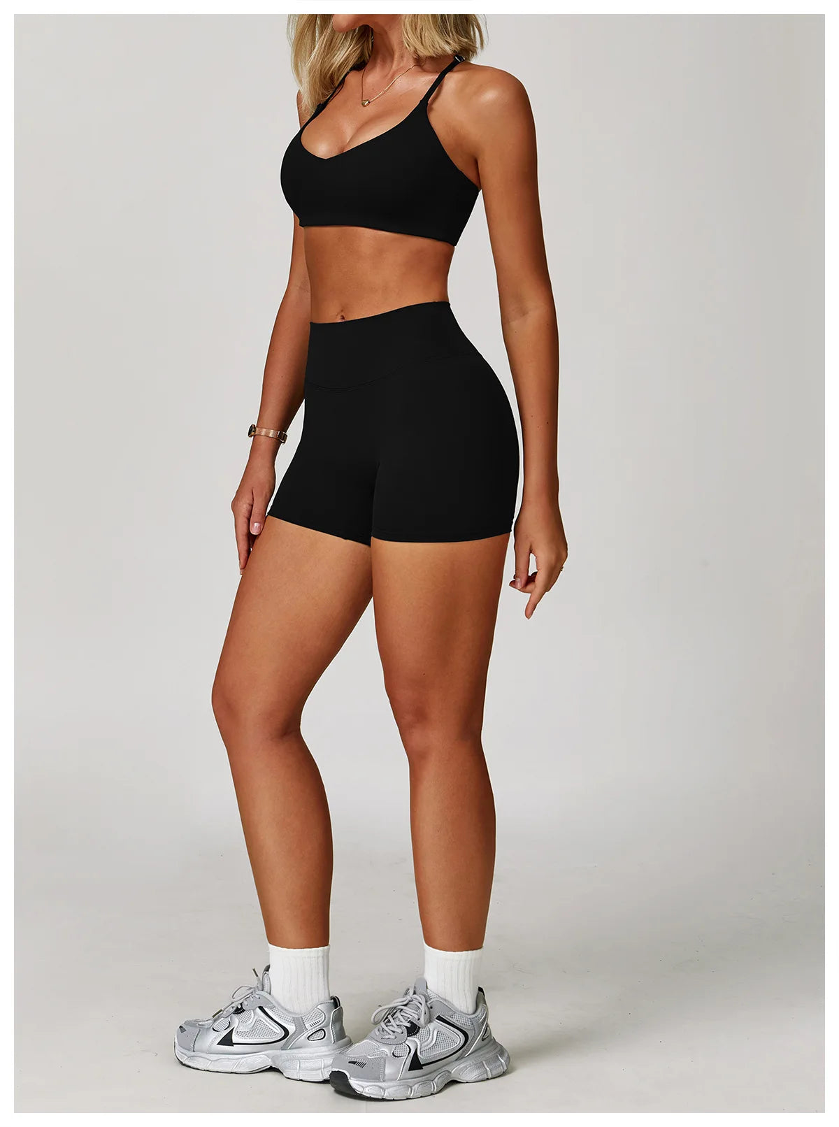 A&A Flexi Padded Sports Bra & Shorts Set