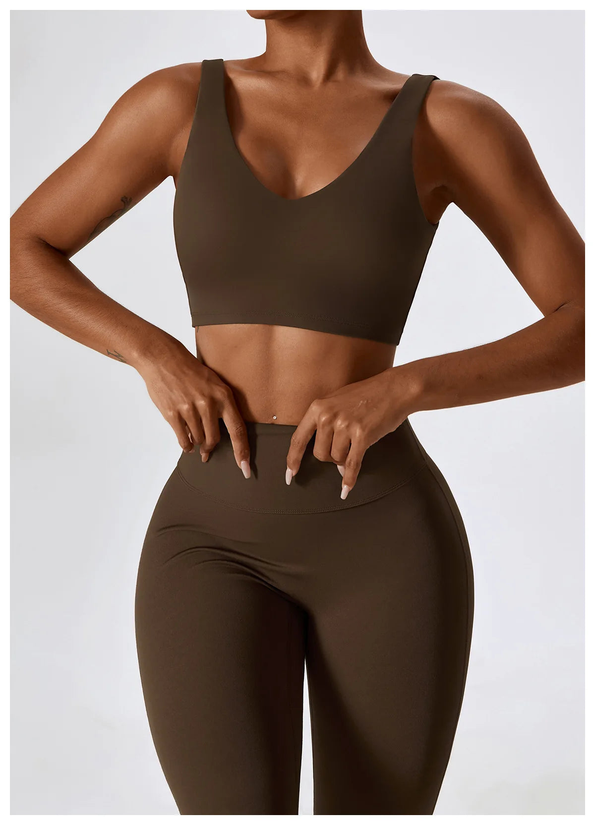 A&A Flexi Leggings & Halter Cami Top Set