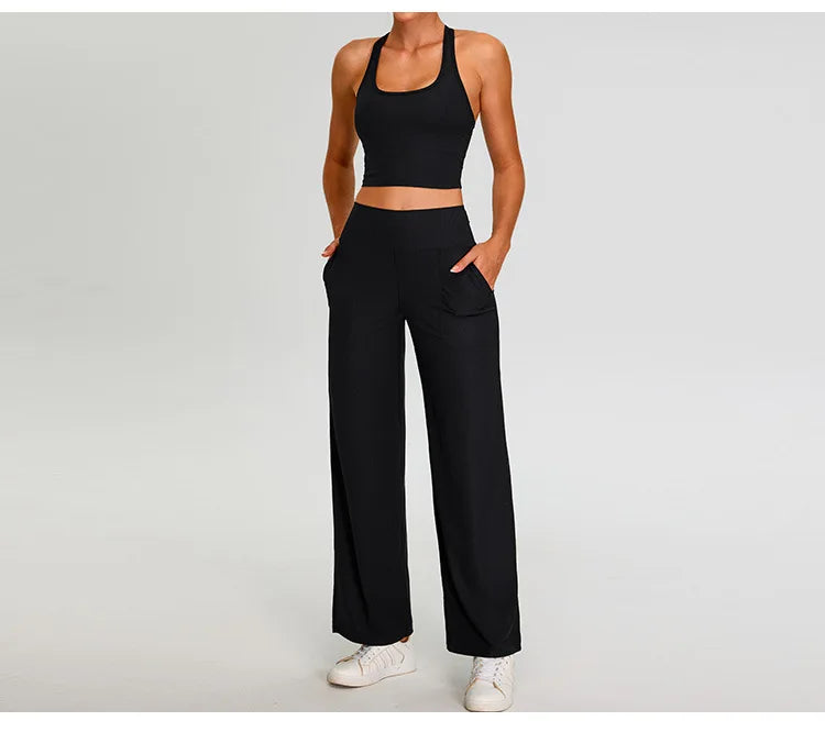 A&A ProLounge Cami Racer & Trousers Set