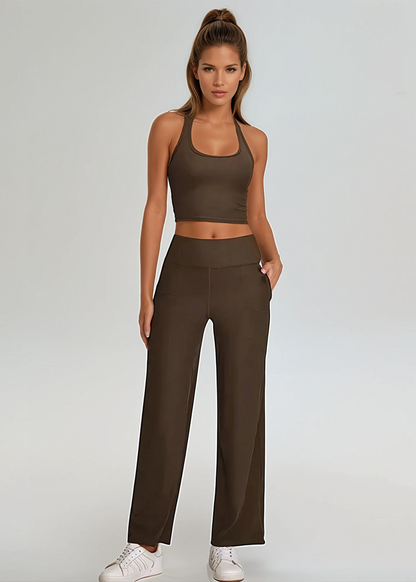 A&A ProLounge Cami Racer & Trousers Set