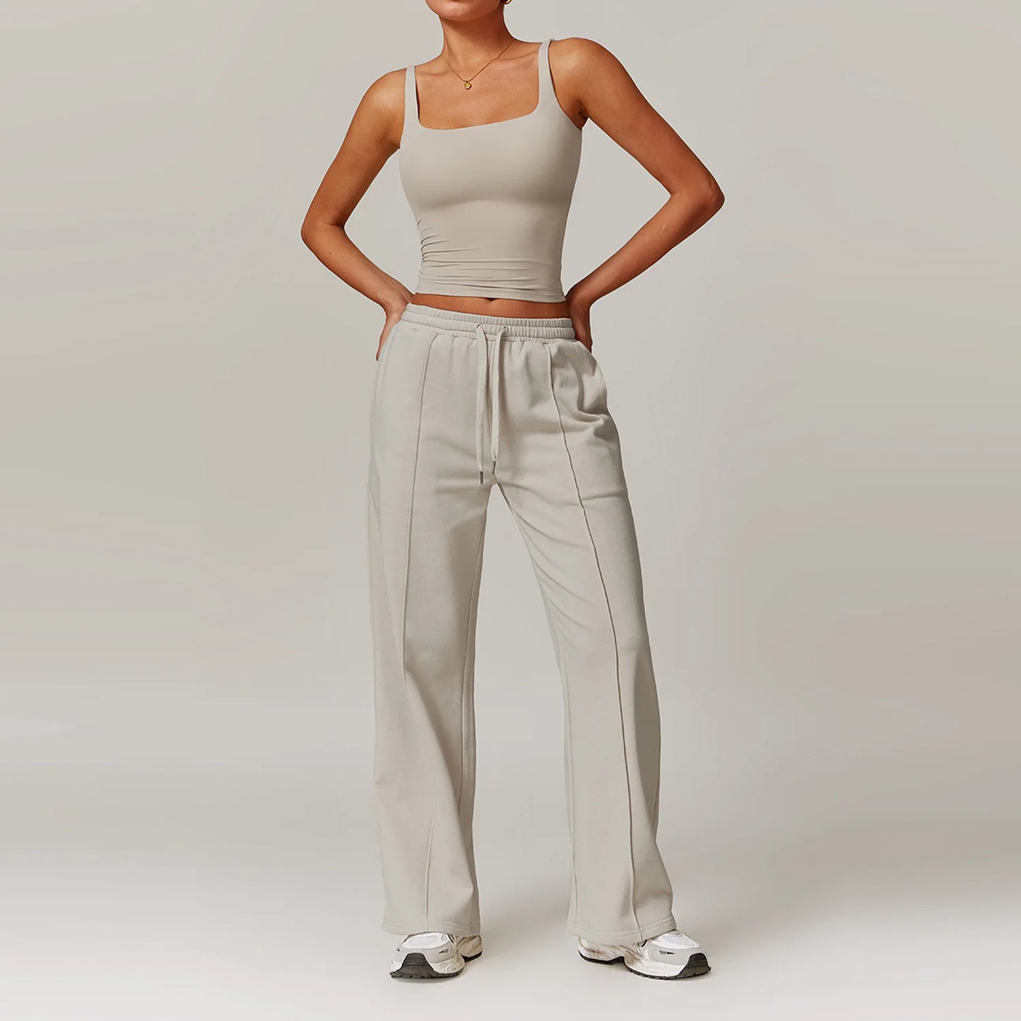 A&A ProBasics Tank Top & Seam Joggers Set