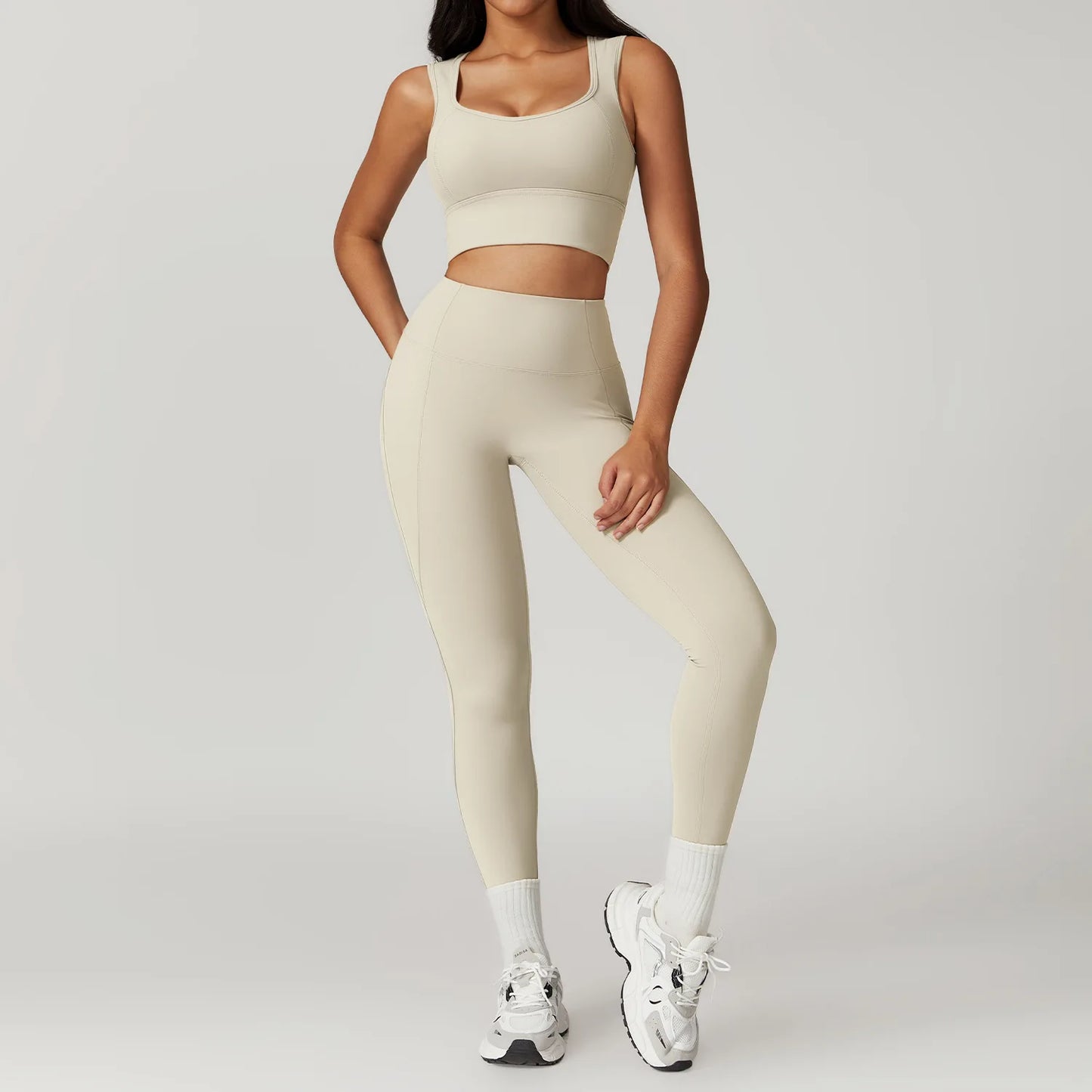 A&A Flexi Leggings & Crop Top Set