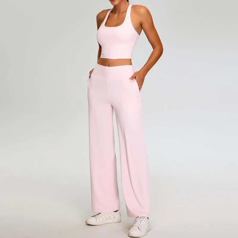 A&A ProLounge Cami Racer & Trousers Set