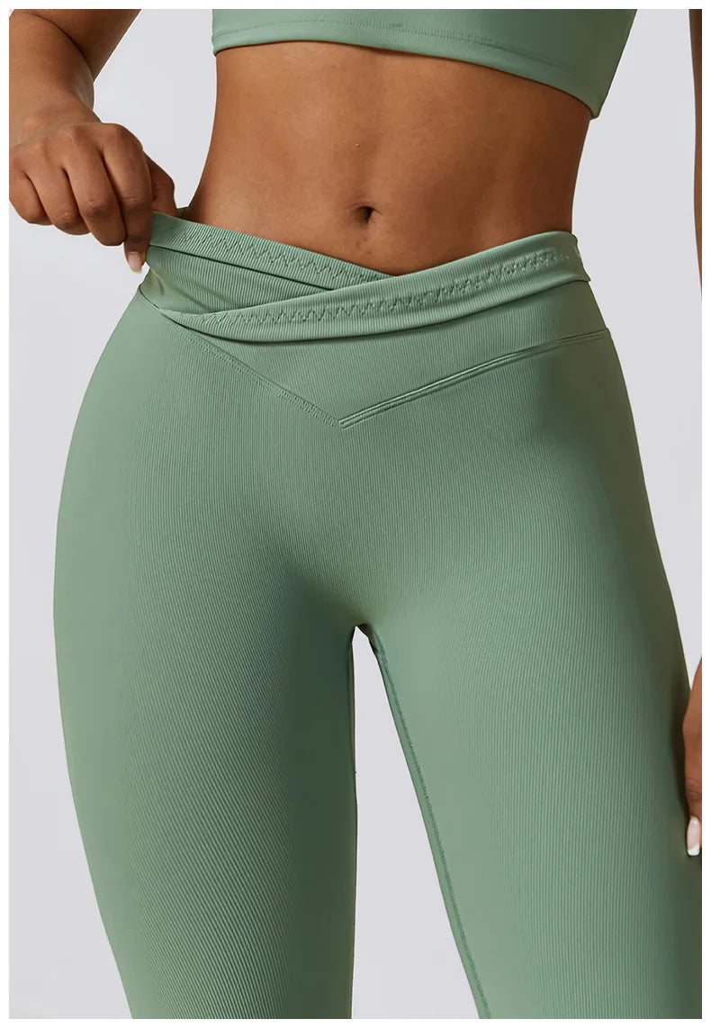 A&A ProSculpt V Waist Flare Leggings