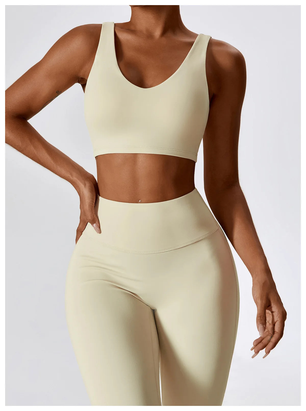 A&A Flexi Leggings & Halter Cami Top Set