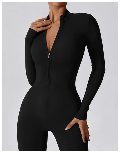 A&A Flexi Zip Up Jumpsuit