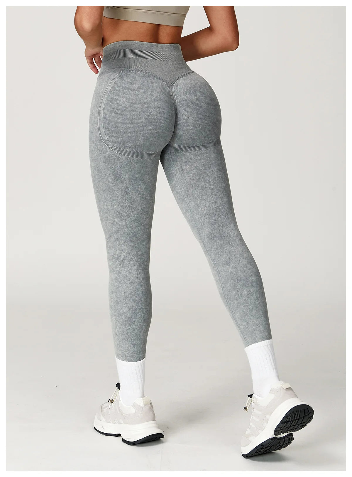 A&A Prosculpt Acid Wash Lift Leggings