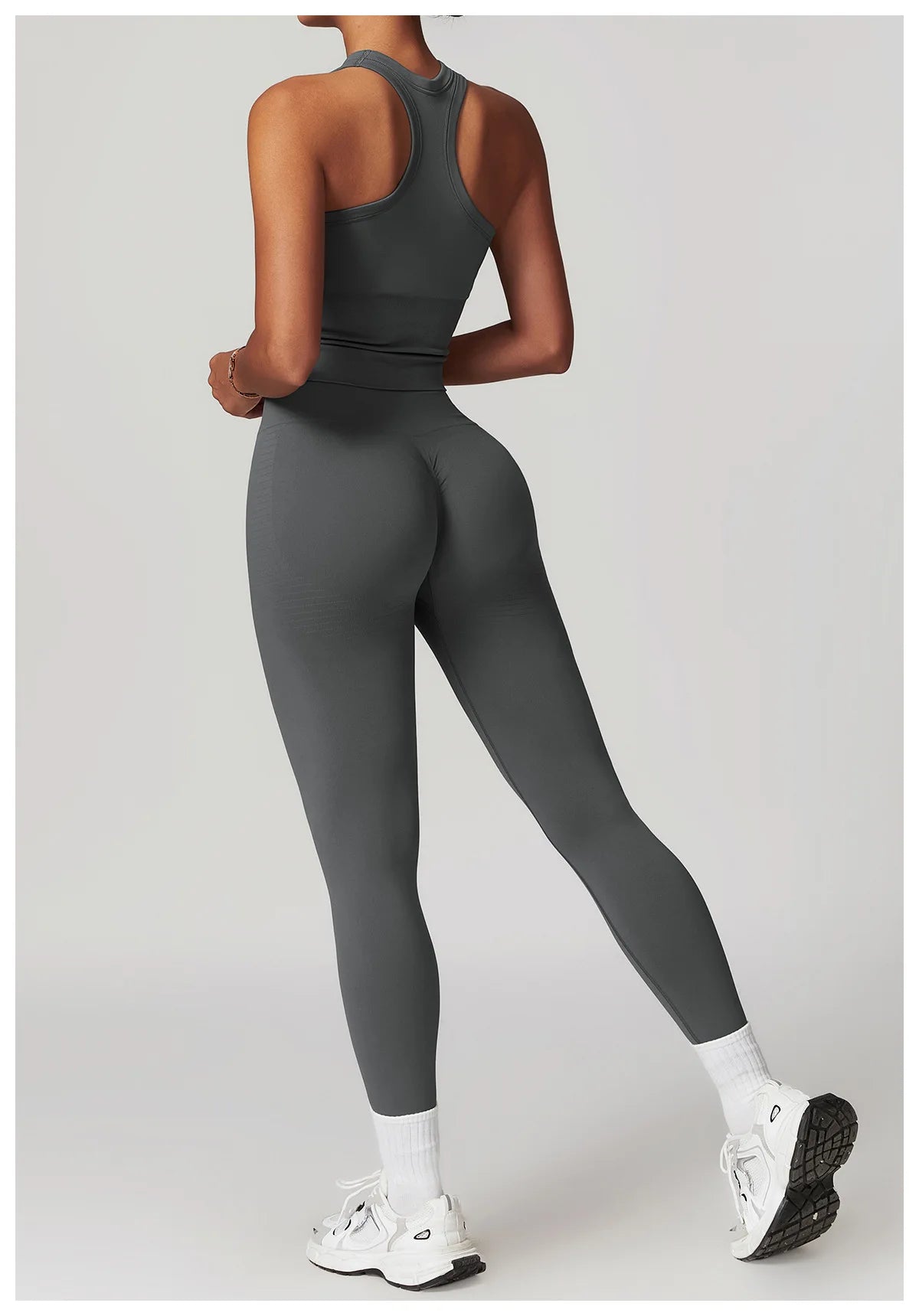 A&A ProSculpt Racer Top & Scrunch Leggings Set