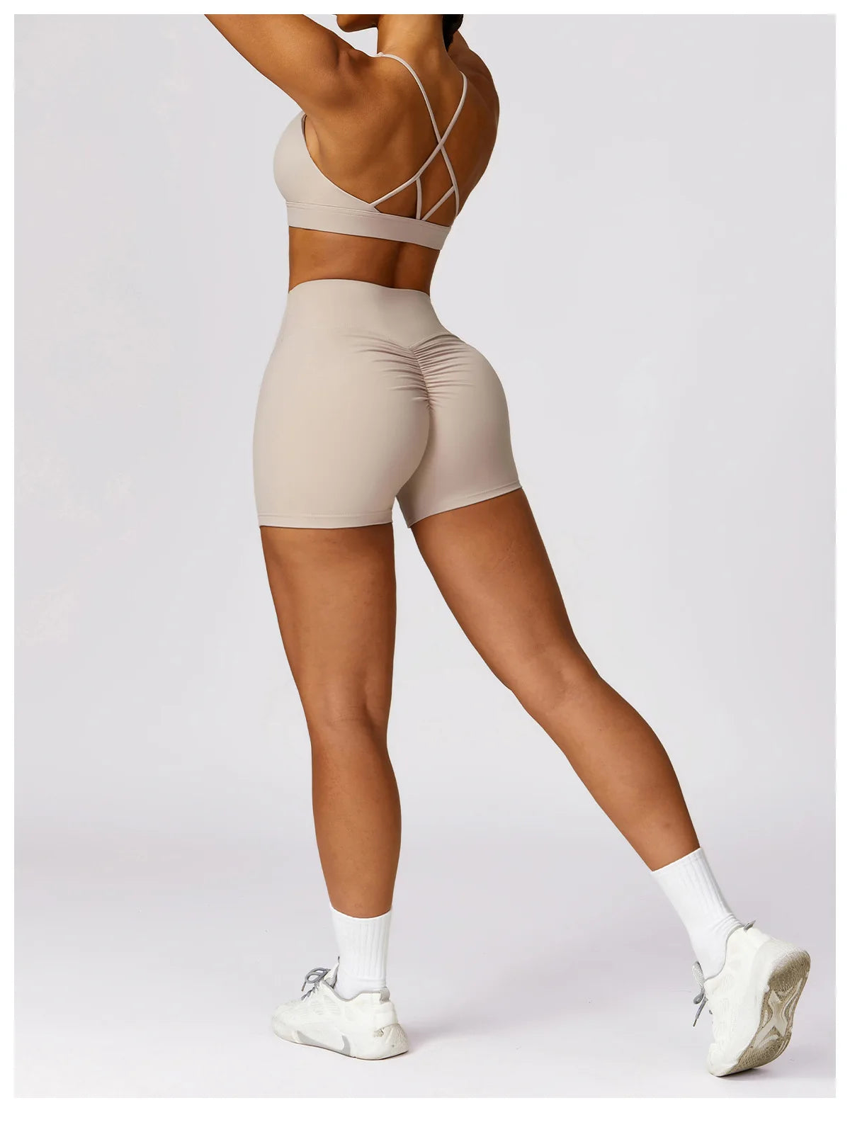 A&A ProSculpt High Waist Scrunch Shorts