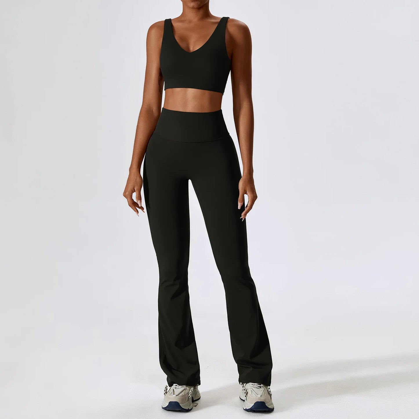 A&A Flexi Leggings & Halter Cami Top Set