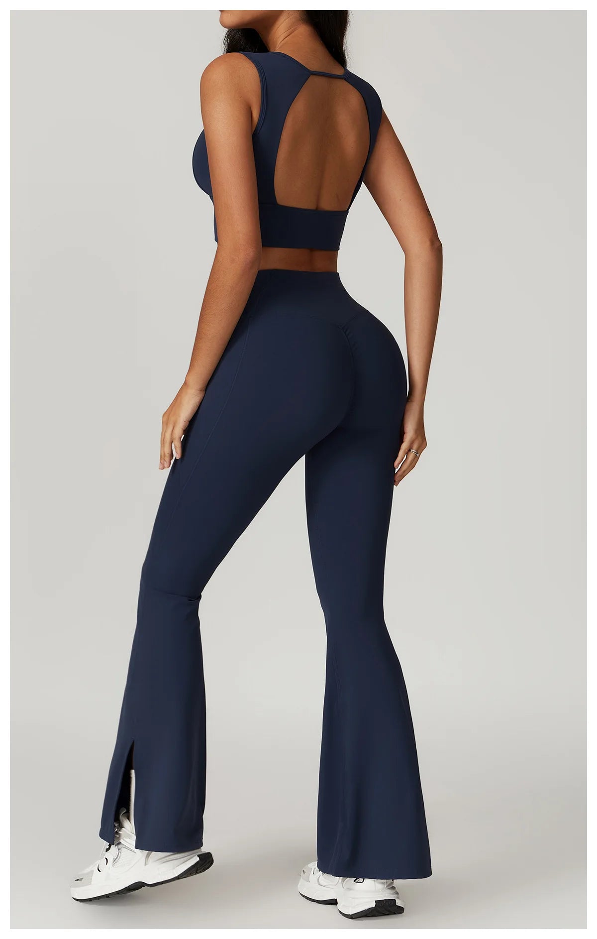 A&A Flexi Crop Top & Flare Leggings Set