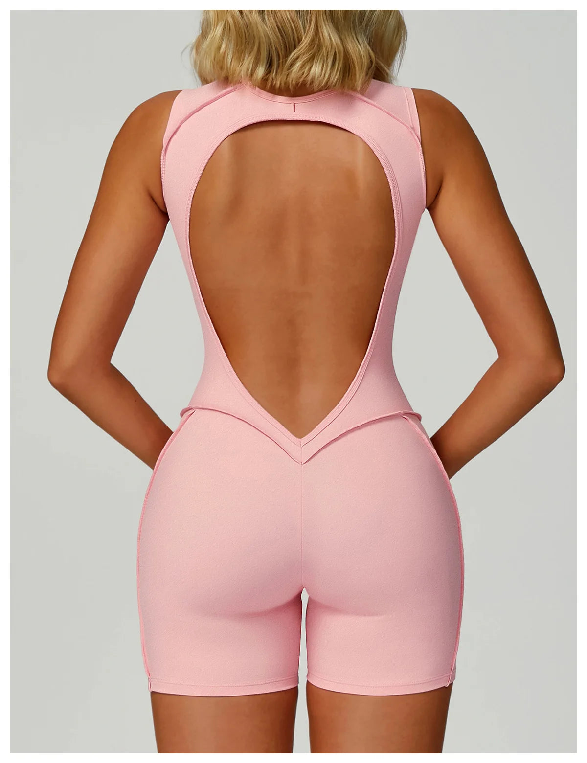 A&A Flexi Support Open Back Playsuit