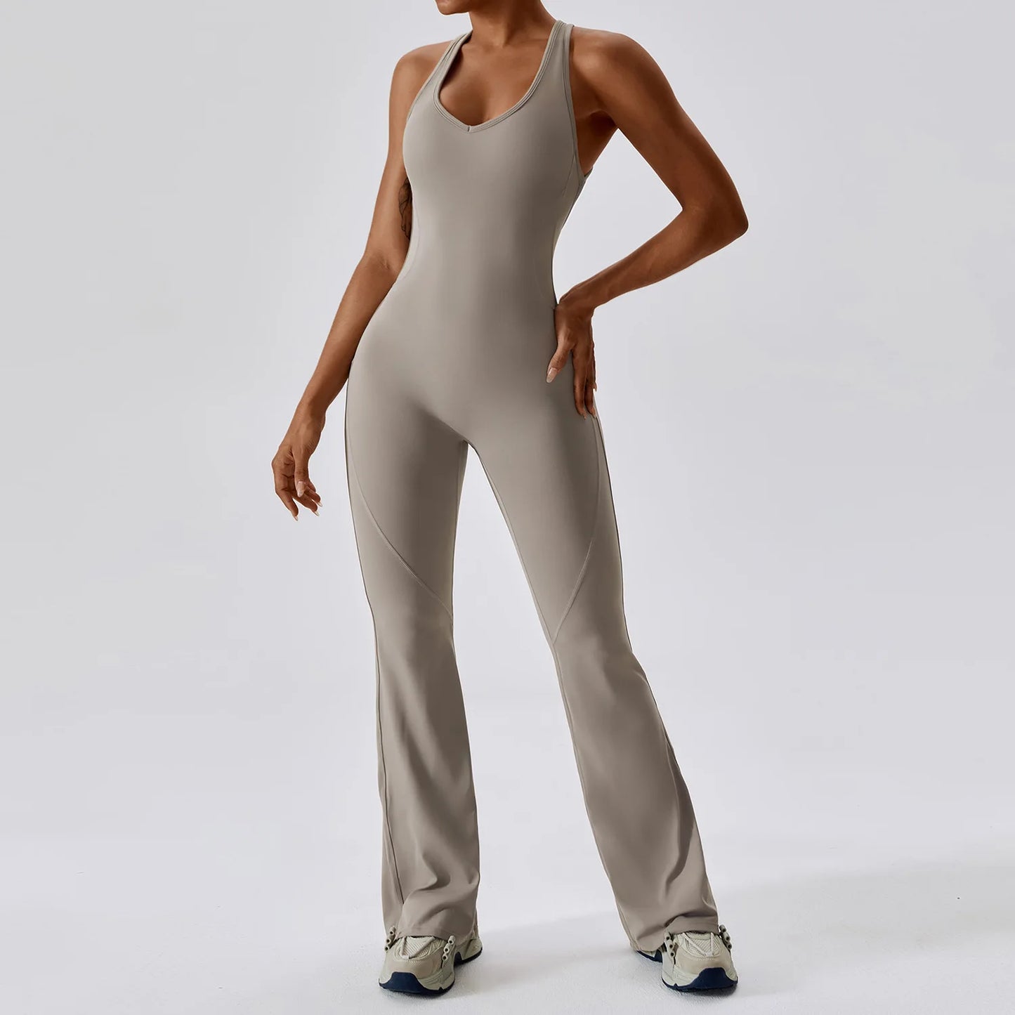 A&A ProSculpt Hollow Out Jumpsuit One Piece