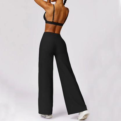 A&A ProLounge Bralette & Wide Leg Trousers Set