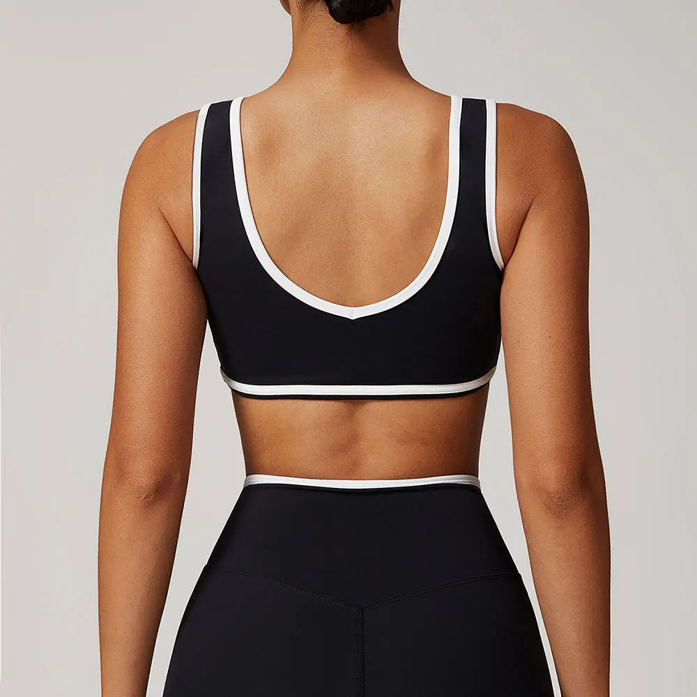 Soutien-gorge de sport à blocs de couleurs A&amp;A ProSculpt