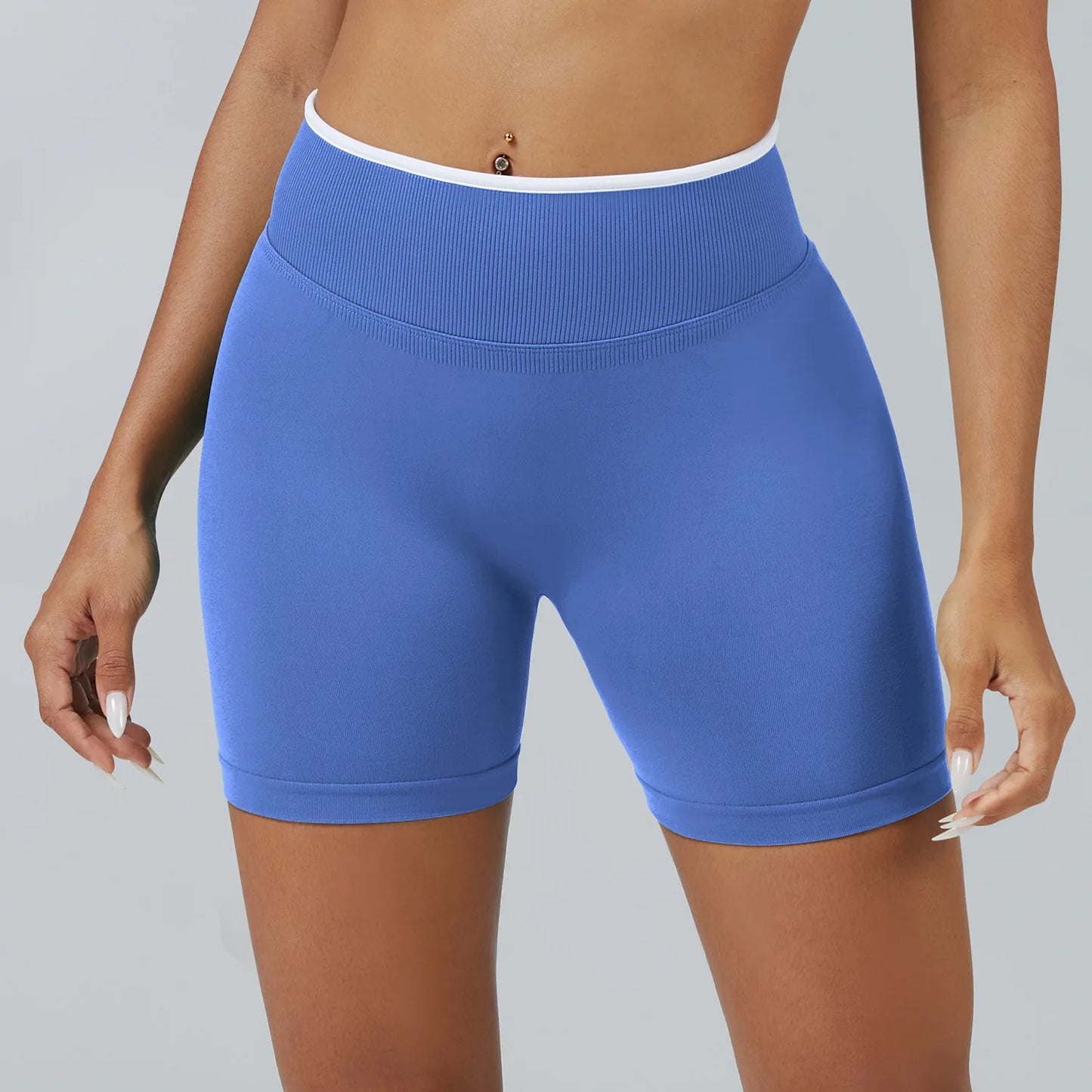 A&A ProSculpt Contrast Waistband Lift Shorts