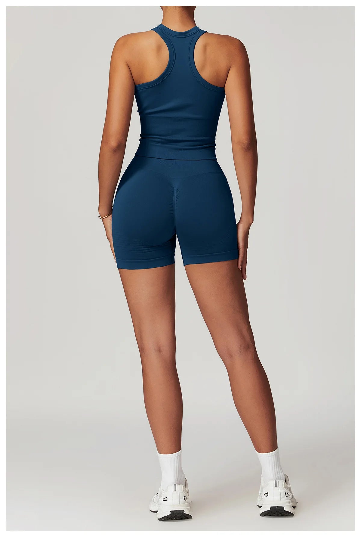 A&A ProSculpt Racer Top & Scrunch Shorts Set