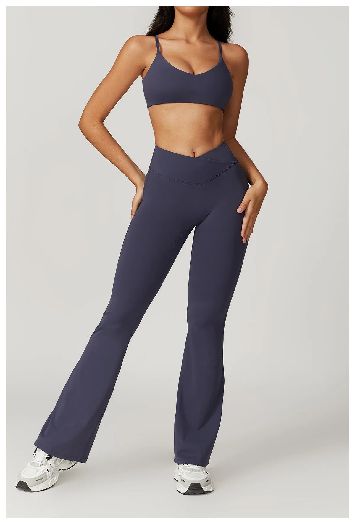 Ensemble soutien-gorge de sport et leggings évasés A&amp;A ProSculpt