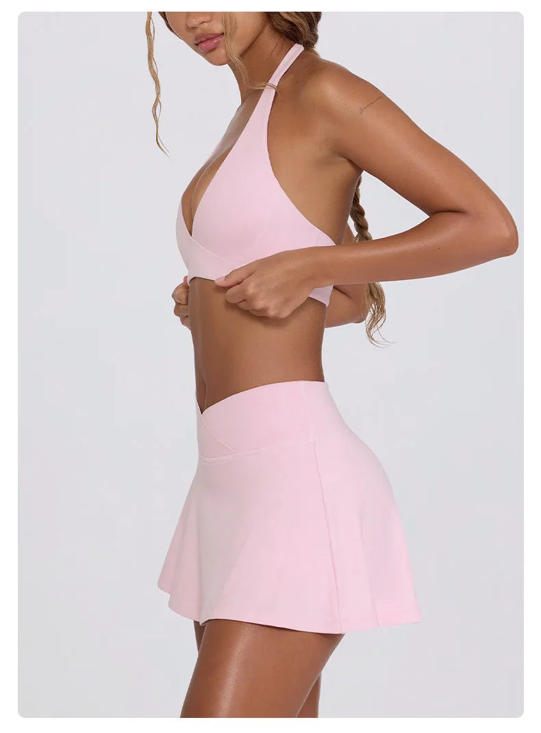 A&A Flexi Halter Neck Sports Bra