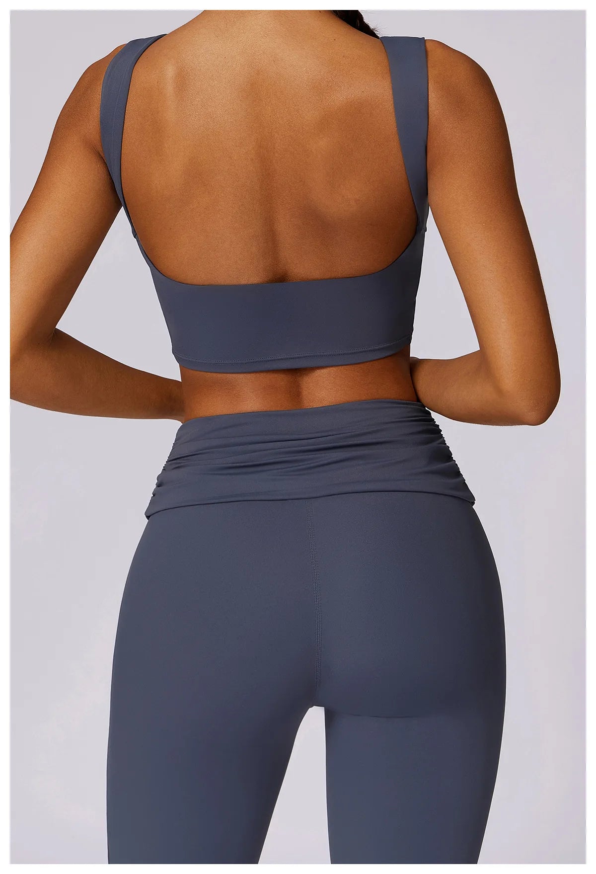 A&A Flexi Flare Fold Over Leggings & Racer Top Set