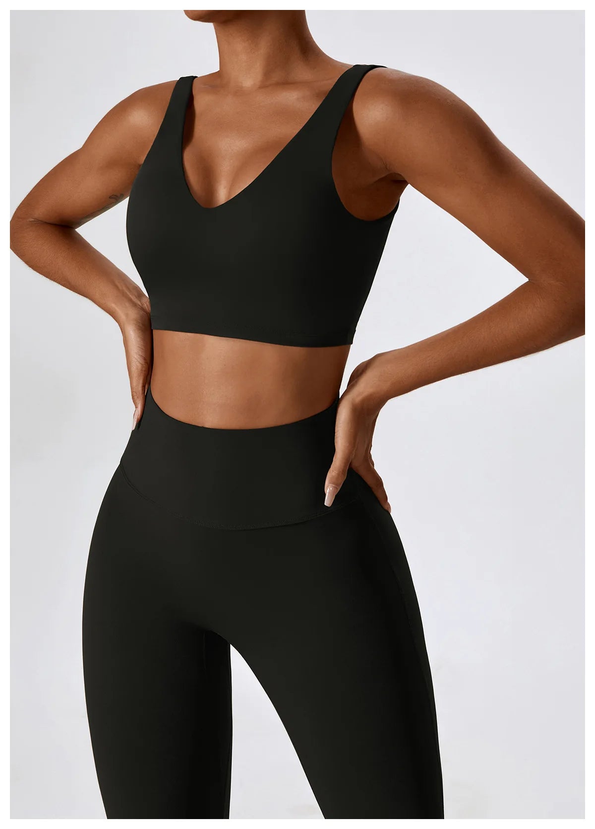 A&A Flexi Leggings & Halter Cami Top Set