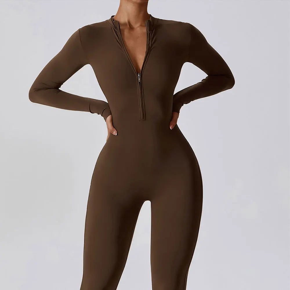 A&A Flexi Zip Up Jumpsuit