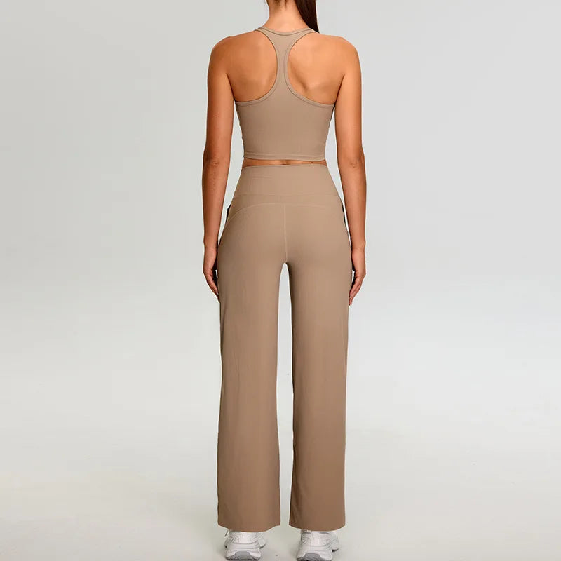 A&A ProLounge Cami Racer & Trousers Set