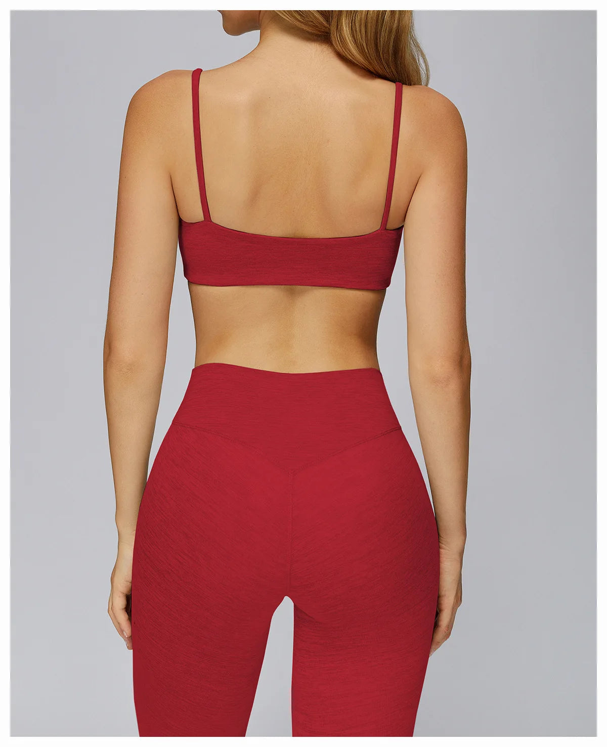 A&A Flexi Heathered Sports Bra & Leggings Set