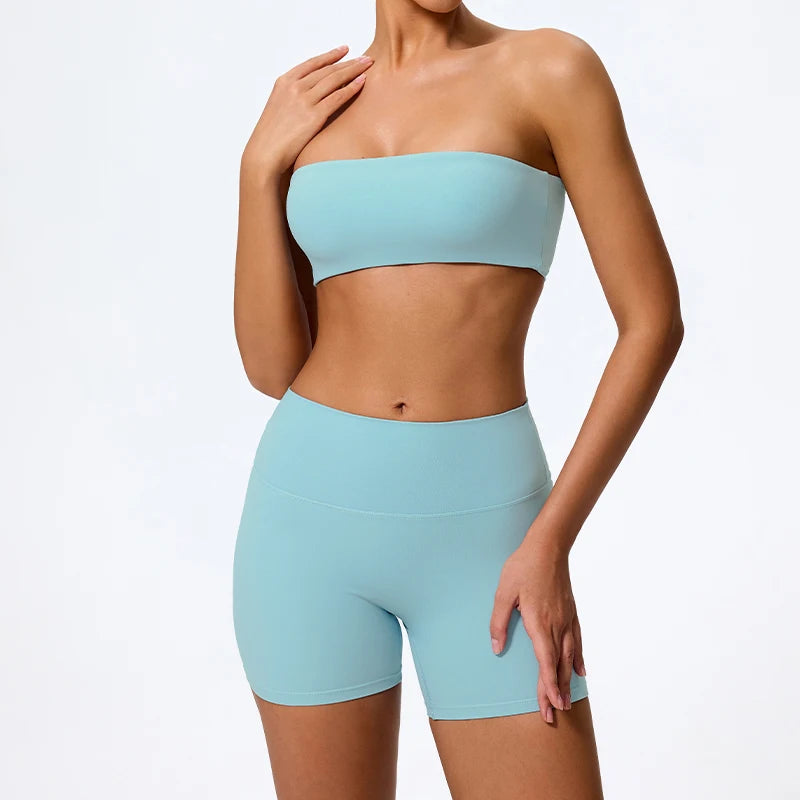 A&A Flexi Padded Bandeau Bra & Leggings Set
