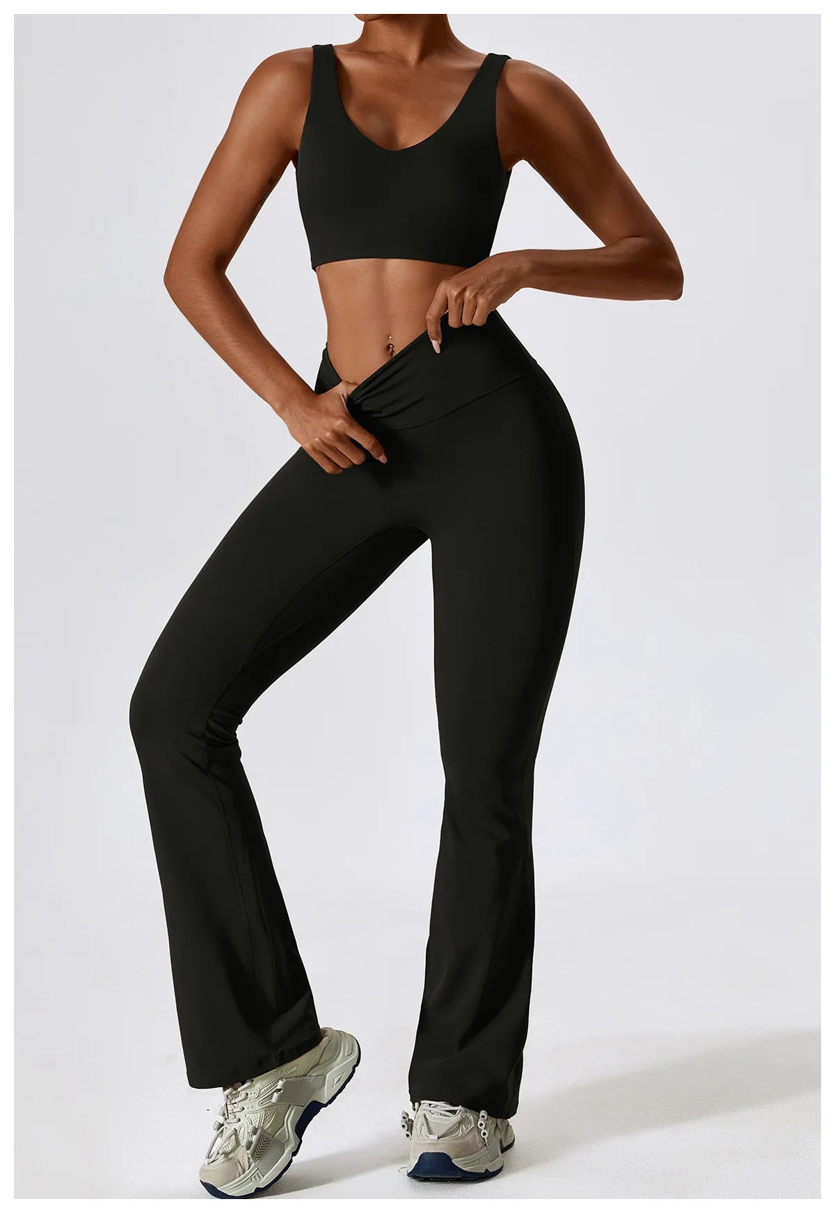 A&A Flexi Leggings & Halter Cami Top Set