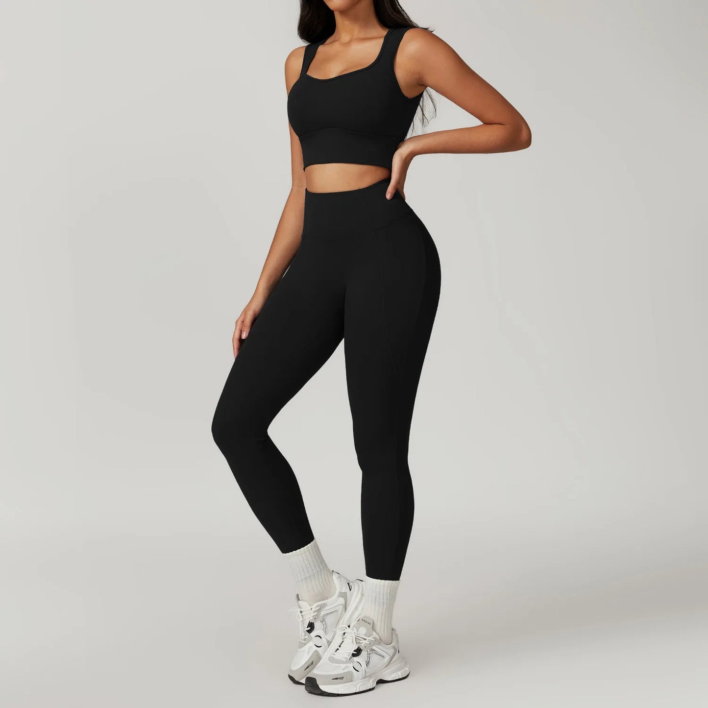 A&A Flexi Leggings & Crop Top Set