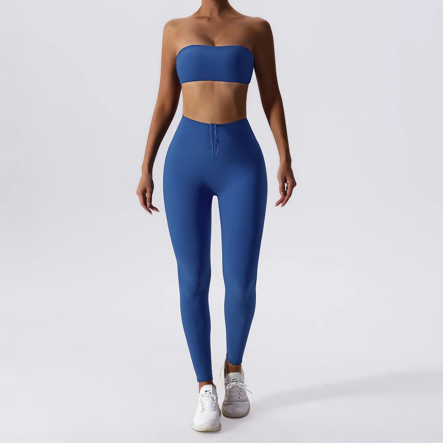 A&amp;A ProSculpt - Ensemble soutien-gorge bandeau et leggings froncés