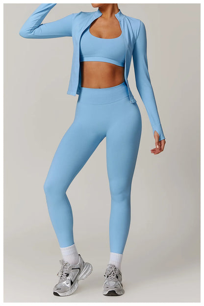 A&A ProSculpt Jacket & Scrunch Leggings Set