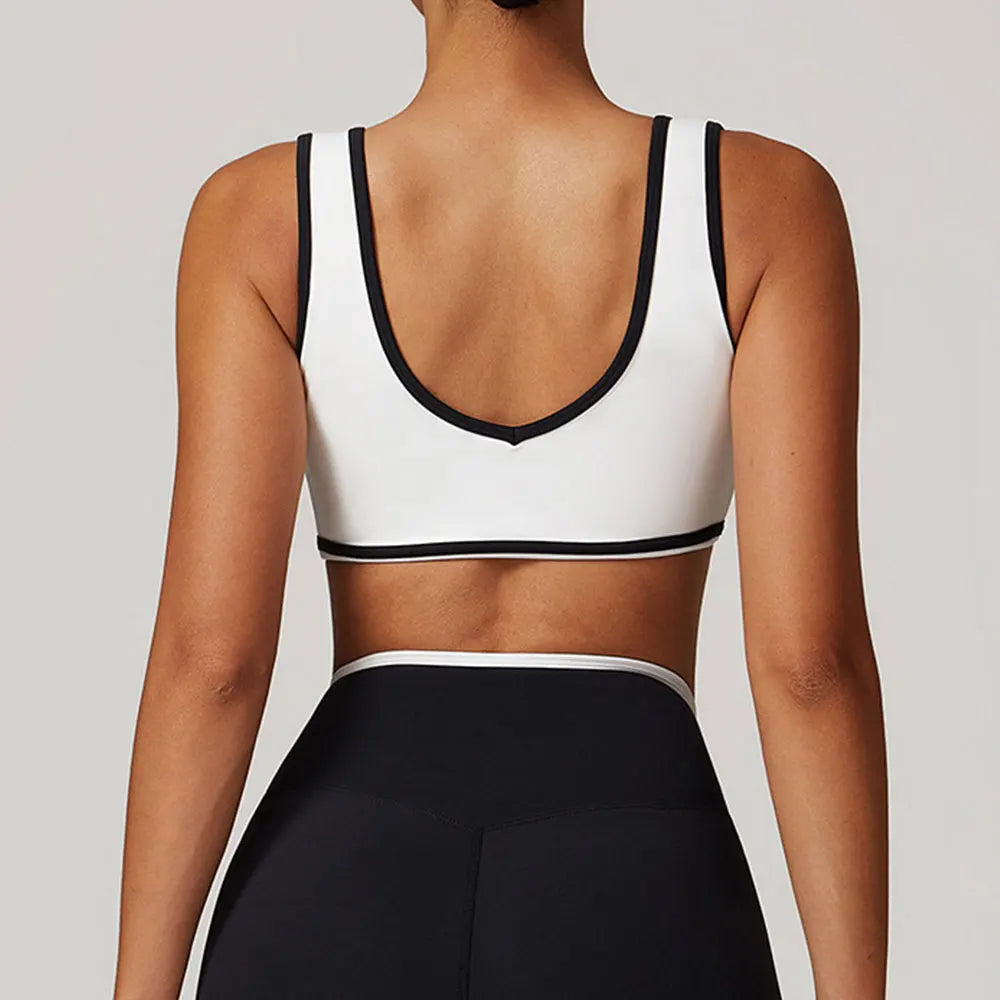 Soutien-gorge de sport à blocs de couleurs A&amp;A ProSculpt