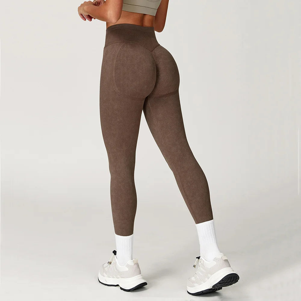 A&A Prosculpt Acid Wash Lift Leggings