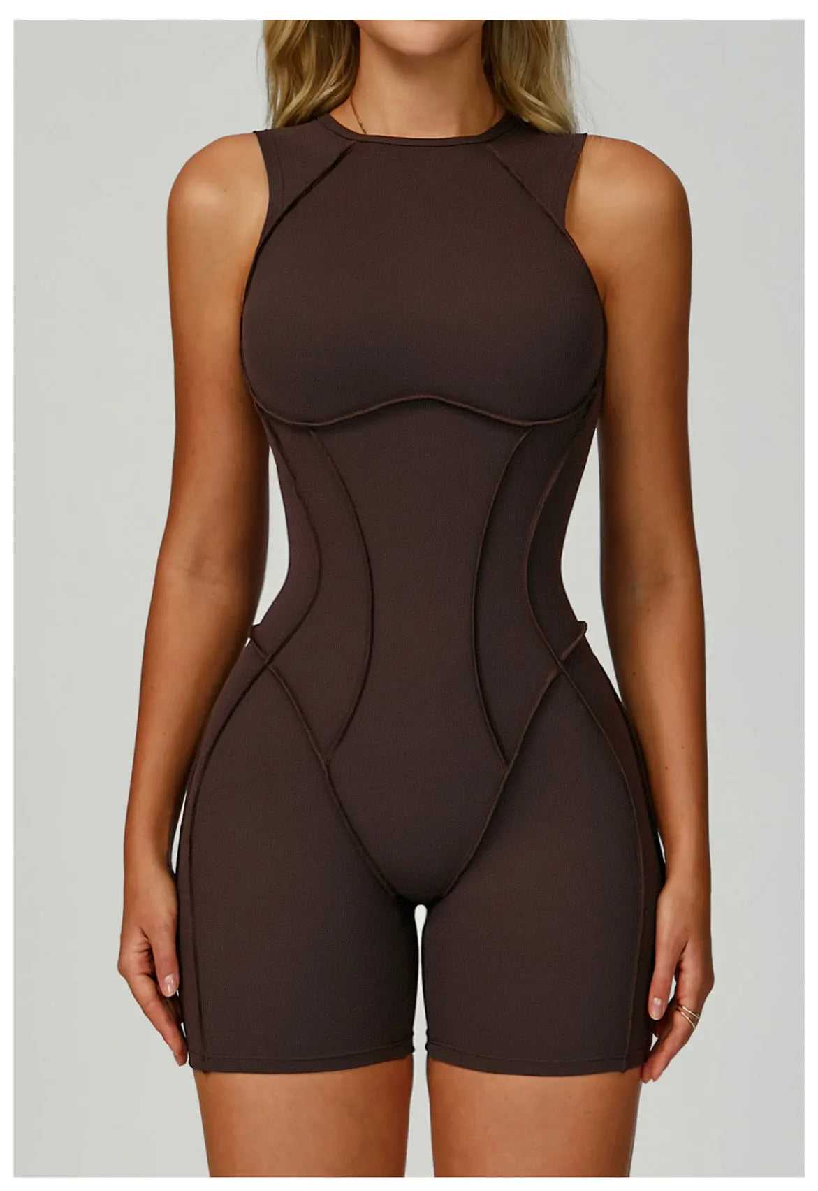 A&A Flexi Support Open Back Playsuit