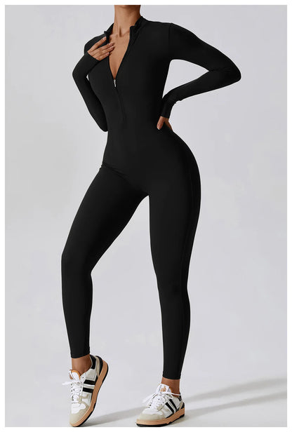 A&A Flexi Zip Up Jumpsuit