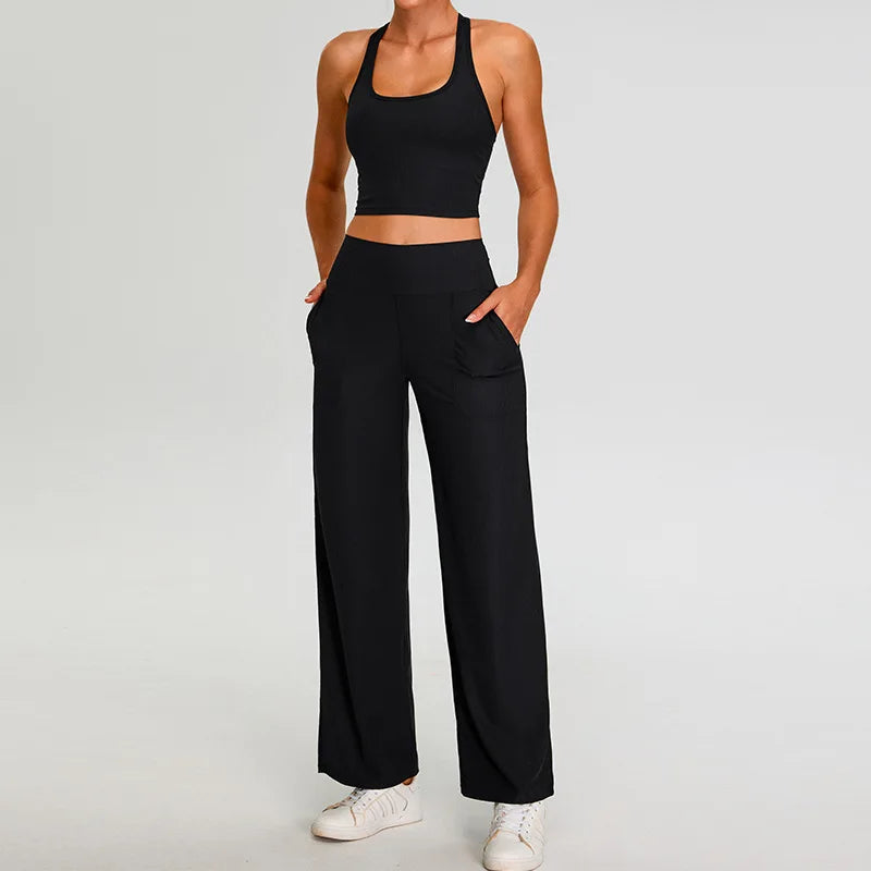 A&A ProLounge Cami Racer & Trousers Set