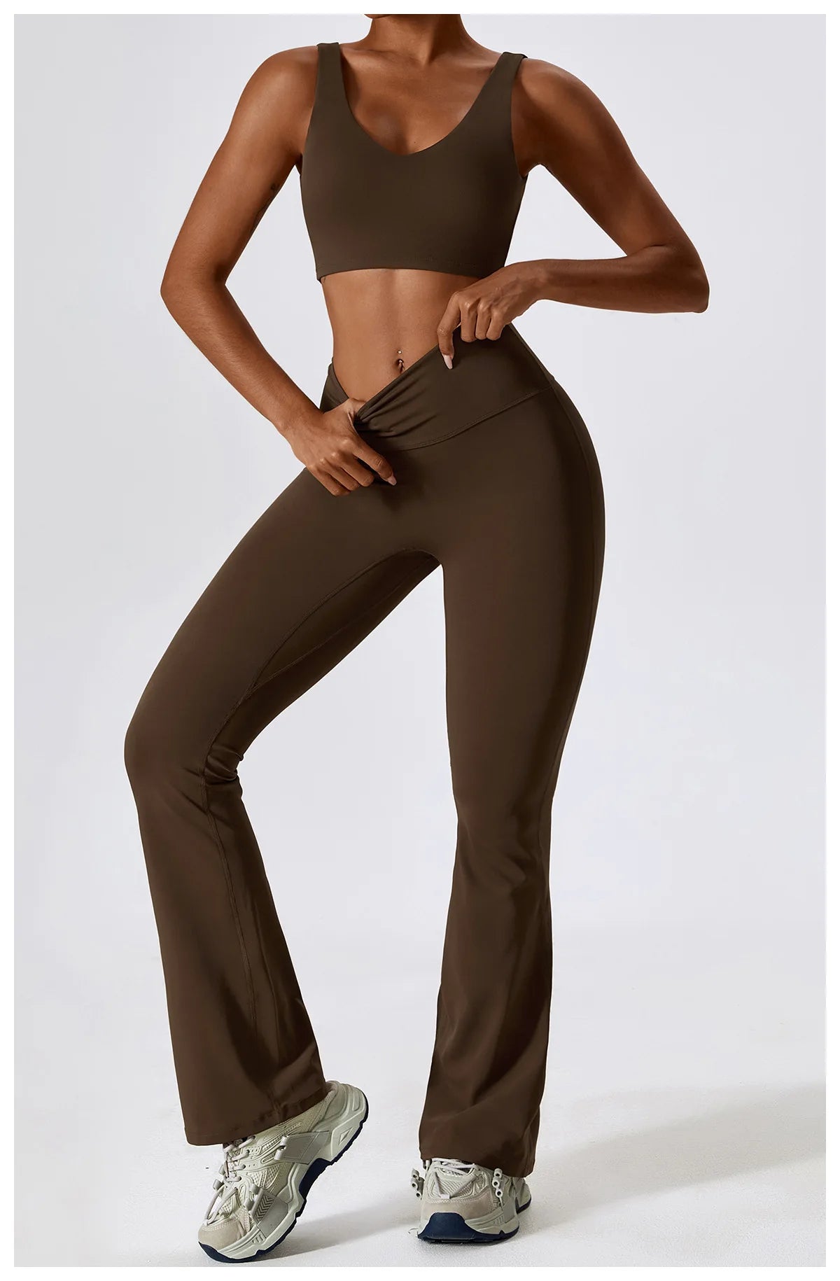 A&A Flexi Leggings & Halter Cami Top Set