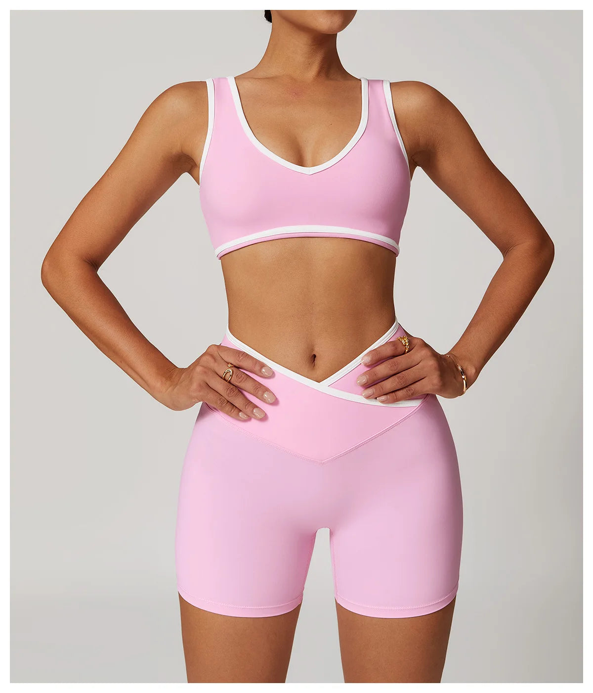 Soutien-gorge de sport à blocs de couleurs A&amp;A ProSculpt