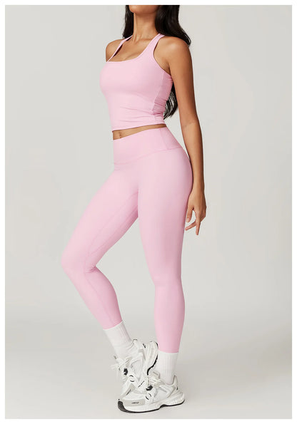 A&A ProSculpt Tank Racer Top & Leggings Set