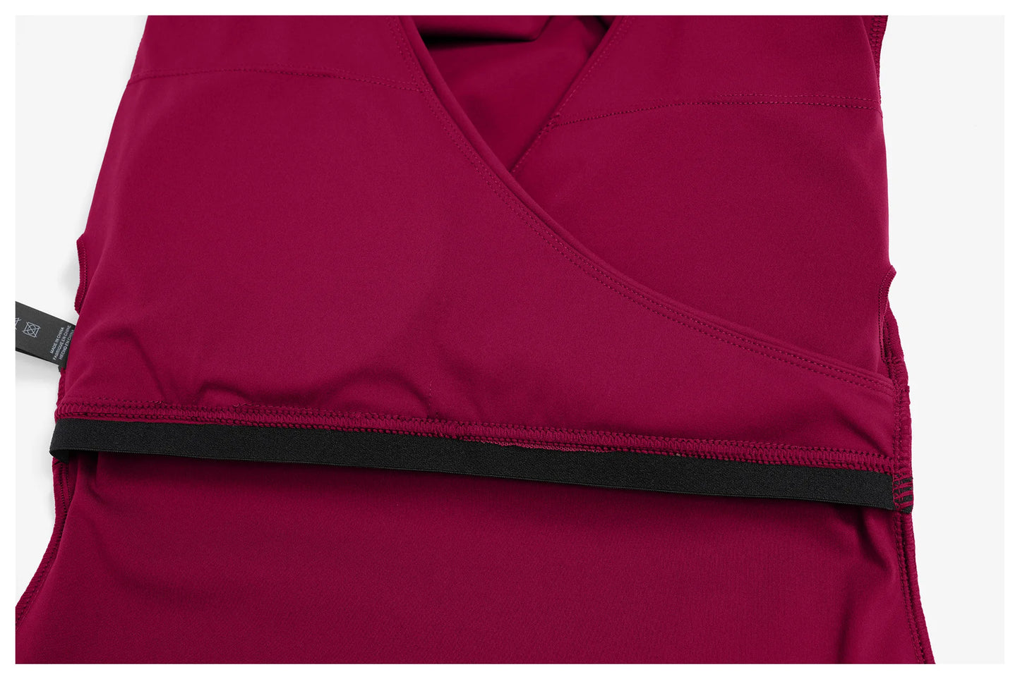 A&A Flexi Built In Bra Long Sleeve Front Twist Top